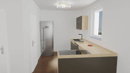 Küche - 1 Zimmer Doppelhaushälfte in Rheinböllen