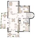 Grundriss Hauptebene 1. Stock - 