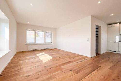 Wohnzimmer / Küche Obergeschoss - 3 Zimmer Etagenwohnung in Hamburg
