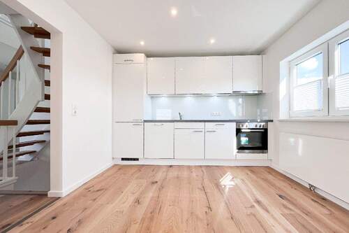 Küche Obergeschoss - Etagenwohnung mit 97,00 m² in Hamburg zur Miete