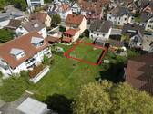 Drohnenansicht Baugrundstück - 