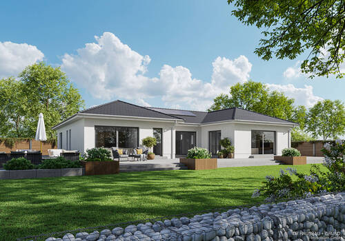 Ansicht - Ein Rückzugsort in einem Bungalow, der alle Wünsche nach Größe und Weitläufigkeit erfüllt!