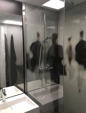 Bad mit offener Dusche - 