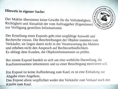 Expose`bestandteil ! - 