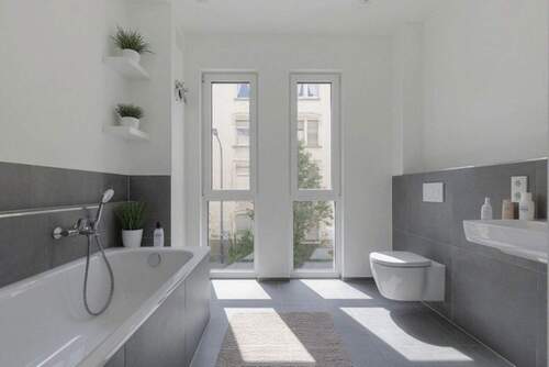 Bad Gestaged - Etagenwohnung mit 90,50 m² in Offenbach zum Kaufen