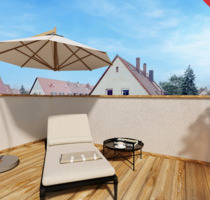 Familientraum Maisonette Wohnung mit Dachterrasse in Ost-Nbg!!! - Nürnberg Zerzabelshof