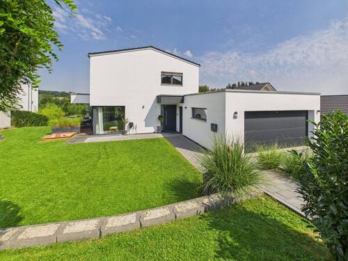 Vorderansicht - 6 Zimmer Einfamilienhaus in Niederviehbach