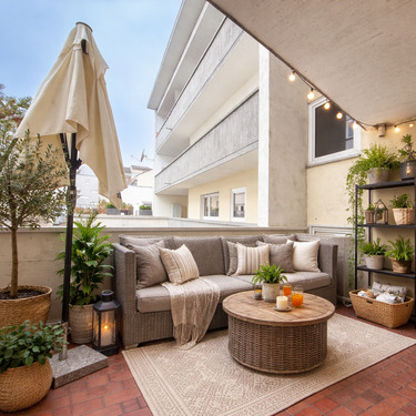 Einrichtungsbeispiel Loggia - 