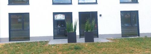 Stadtnahe Erdgeschosswohnung mit Terrasse - Stadtnahe hochwertige 2,5-Zimmer-ETW mit Terrasse in Fulda-Lehnerz. Neubau + Erstbezug !