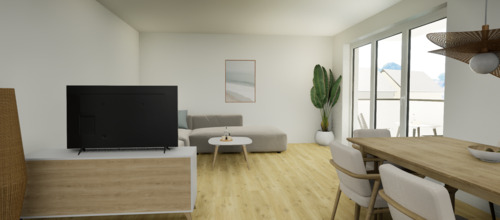 Wohnzimmer - Etagenwohnung mit 100,00 m&sup2; in Witten zum Kaufen