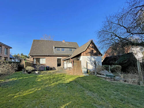 Gartenansicht - 5 Zimmer Mehrfamilienhaus, Wohnhaus in Hamburg