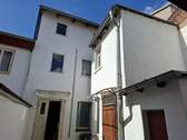 Hinteransicht Wohnhaus/Anbau vom Hof - Reihenmittelhaus mit 118,20 m² in Aschersleben zum Kaufen