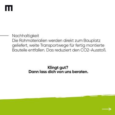 Ausbauhaus Vorteile - 