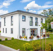 Bezugsfertiges Einfamilienhaus in Maxhütte-Haidhof, freistehend mit bereits angelegtem Garten