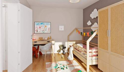 Kinderzimmer - Etagenwohnung mit 89,20 m² in Berlin zum Kaufen