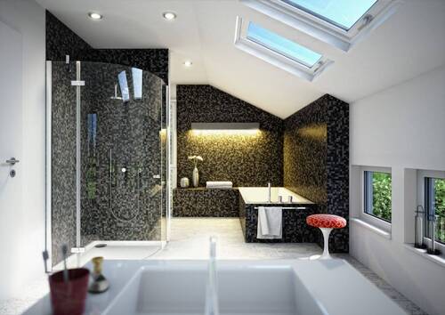 Wohnbeispiel Badezimmer - 