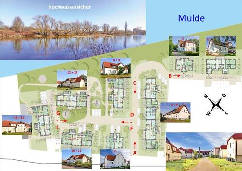 Wohnanlage - Einfamilienhaus in Trebsen/Mulde