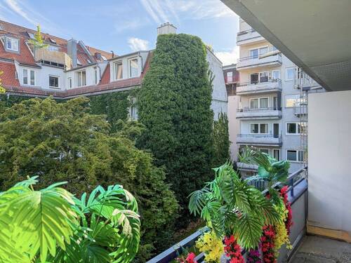 Balkon - 1 Zimmer Etagenwohnung in München