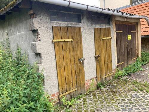 Garagen/Lager - 9 Zimmer Mehrfamilienhaus, Wohnhaus in Wetterzeube OT Goßra