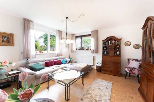 Wohnzimmer - PROVISIONSFREI! Gut vermietete 2-Zi.-Terrassenwohnung in Breitengüßbach, Bamberg