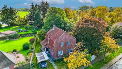 Luftaufnahme 1 - 6 Zimmer Einfamilienhaus zum Kaufen in Neuhaus (Oste)