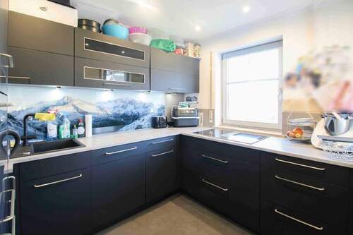 Küche EG - Terrassenwohnung mit 112,00 m&sup2; in Fischach zum Kaufen