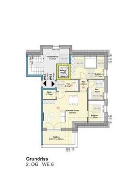 22 Genehmigungsplanung_2.OG WE 6 - 
