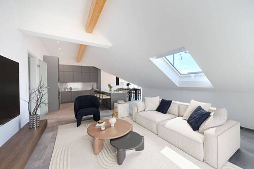 Wohnbereich - AIGNER - Modernes Wohnen im Grünen - Neubauwohnung mit ländlichem Charme