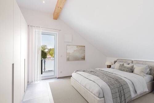 Schlafzimmer - Etagenwohnung mit 68,00 m² in Emmering zum Kaufen