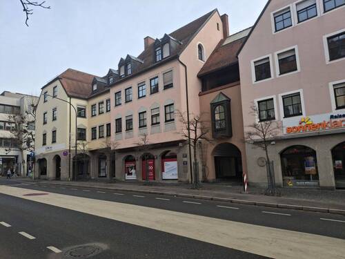 Ansicht Hauptstraße - Interessante Wohn- und Geschäftshäuser (Straßenzug mit 5 Häusern) in zentraler Top-Lage von Weiden