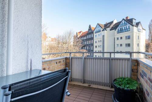 Balkon - 1 Zimmer Etagenwohnung in Berlin