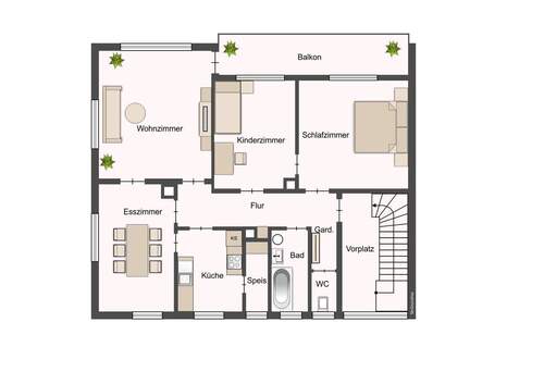 Obergeschoss - 