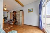 Studio mit Zugang zur Dachterrasse - 