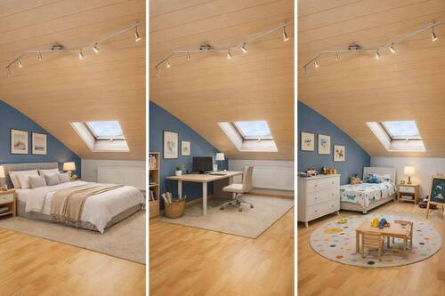 Schlafzimmer 2/Büro/Kind DG - 