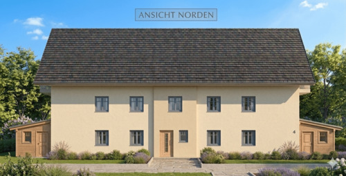 Ansicht Norden - Grundstück zum Kaufen in Garching an der Alz