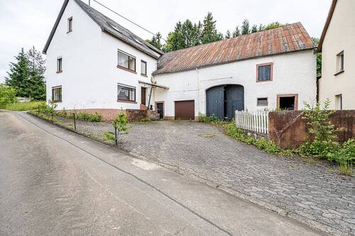 18361 Außenansicht - Ehemaliges Bauernhaus mit Einliegerwohnung in Immerath - Großes Grundstück und viel Potenzial!