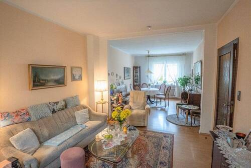 Das offene Wohn-/Esszimmer im EG - 