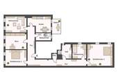 Grundriss - ca 175 qm Wfl - 