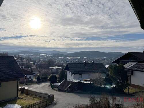Aussicht Balkon - 5 Zimmer Doppelhaushälfte in Viechtach