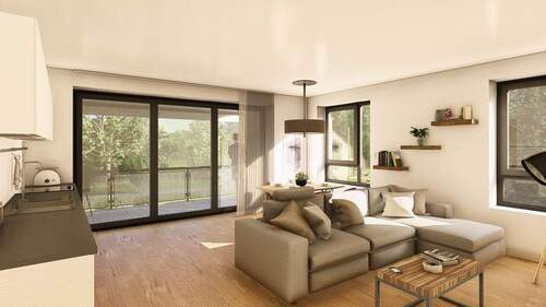 Visualisierung Nr. 5 und 12 - 3 Zimmer Etagenwohnung in Titisee-Neustadt