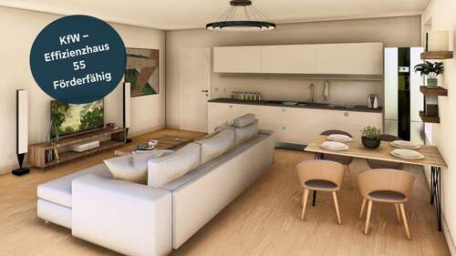 unverbindliche Visualisierung Wohnung Nr. 6 und 13 - Etagenwohnung mit 64,40 m&sup2; in Titisee-Neustadt zum Kaufen