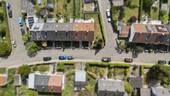 Blick auf das Grundstück - 