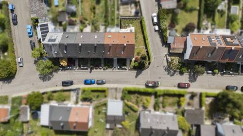 Blick auf das Grundstück - 
