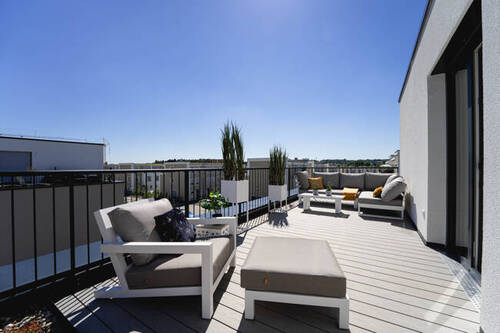 Dachterrasse Beispiel - 
