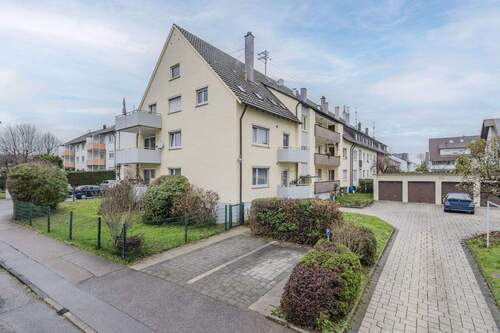 Außenansicht des MFH - 1 Zimmer Etagenwohnung in Ludwigsburg