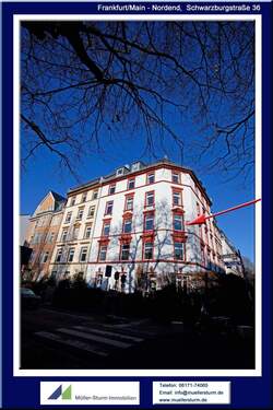 Frankfurt Schwarzburgstraße 36 02 Ansicht 02 Vorn - FRANKFURTMAIN: Beste Nordendlage