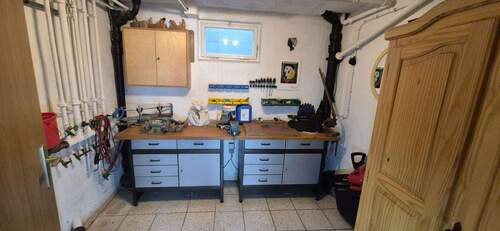 Werkstatt im Keller - 