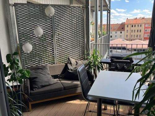 Balkon - 2 Zimmer Etagenwohnung zur Miete in Nürnberg