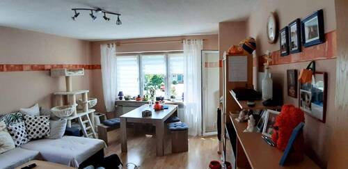 Wohnzimmer - Etagenwohnung mit 81,50 m&sup2; in Itzehoe zum Kaufen