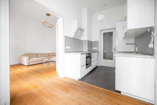 Küche mit Essbereich - Etagenwohnung mit 57,00 m² in Berlin zum Kaufen